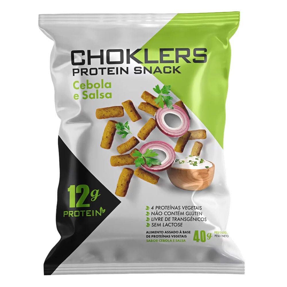 Choklers Protein Snack 40g sabor Cebola e Salsa | Mix Nutri