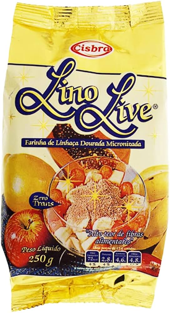 FARINHA DE LINHACA DOURADA SACO 250 GR
