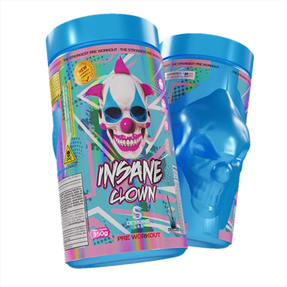 Pré-Treino Insane Clown 350g Blue Vanilla | Demons Lab