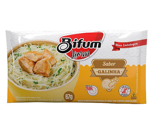 MACARRAO DE ARROZ LAMEN 67G GALINHA