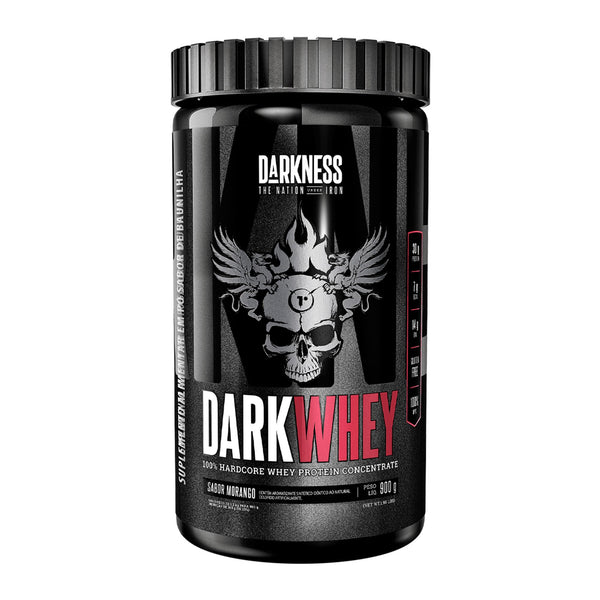DARK WHEY 100% PT.900G MORANGO