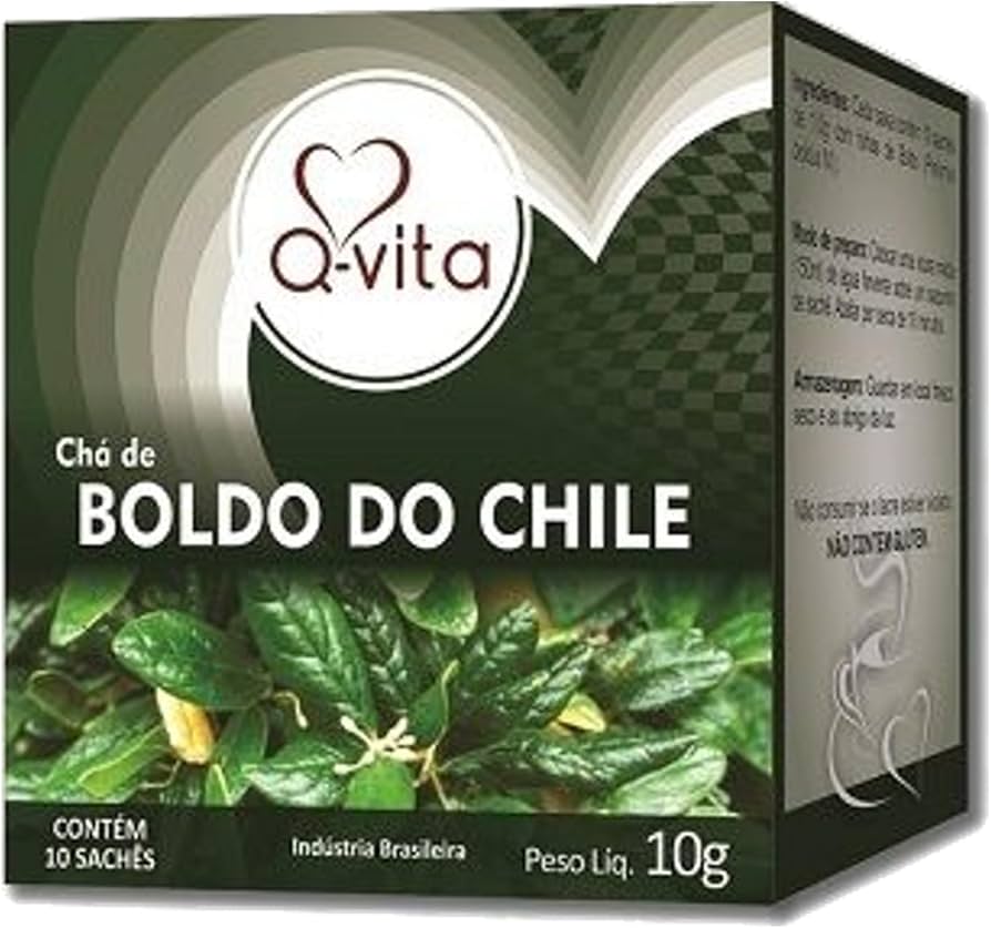 Chá Boldo do Chile 10g 10 sachês | Q-Vita