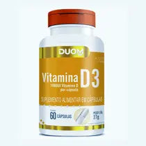 Vitamina D3 1000UI 60 cápsulas | Duom