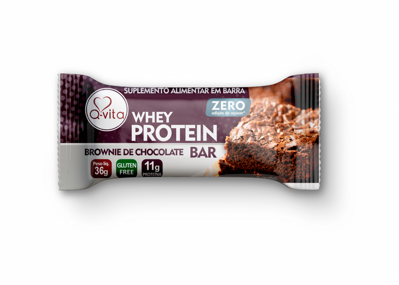 Barra Whey Protein Brownie Chocolate zero Display 18 und