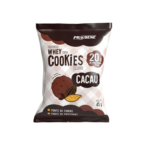 COOKIE WHEY PROTEICO 45G CACAU