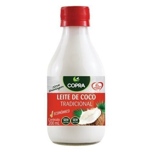 Leite De Coco S/ Glúten / Lactose 200Ml - Copra