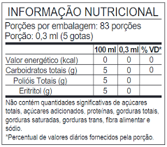 Adoçante 100% Natural Stevia 25Ml Stevita