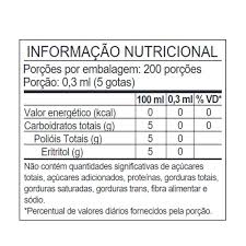 Adoçante 100% Natural Stevia 60 Ml Stevita