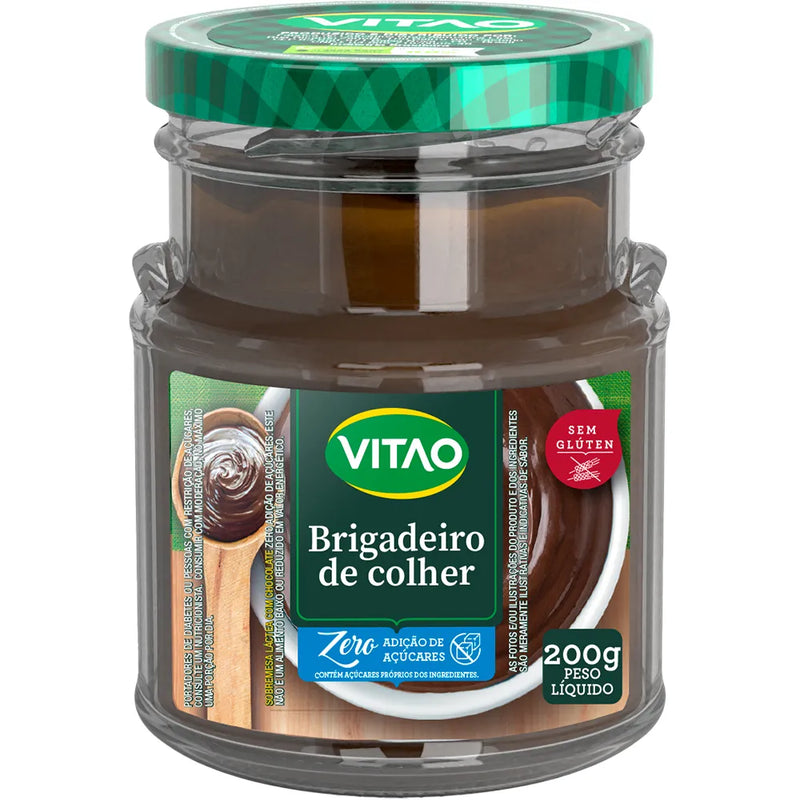 Brigadeiro Zero Açúcar 200g Vitao