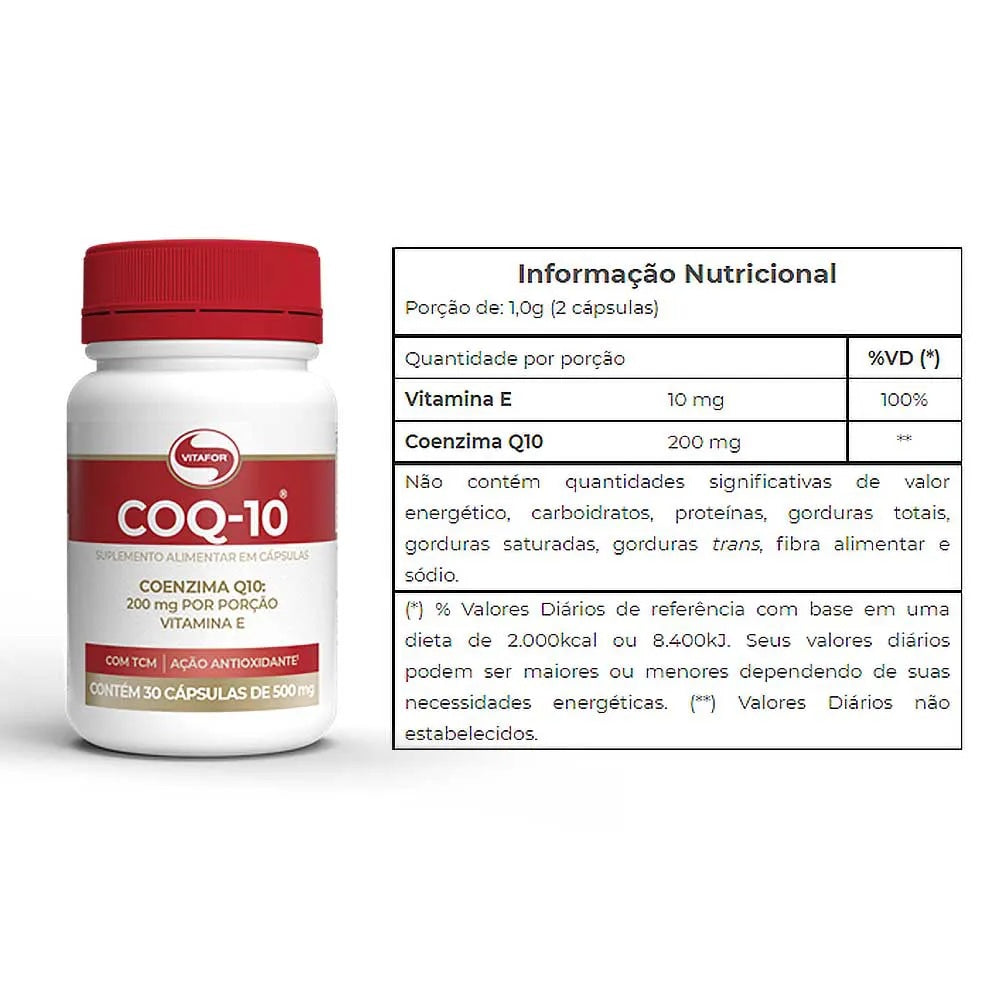 Coq-10-60 Cápsulas, Vitafor