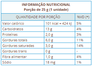 Alfajor Levslim Chocolate ao Leite 12 unidades 25g Suavipan