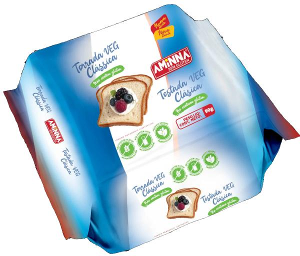 Torrada Sem Açúcar/Glúten/Lactose 90g