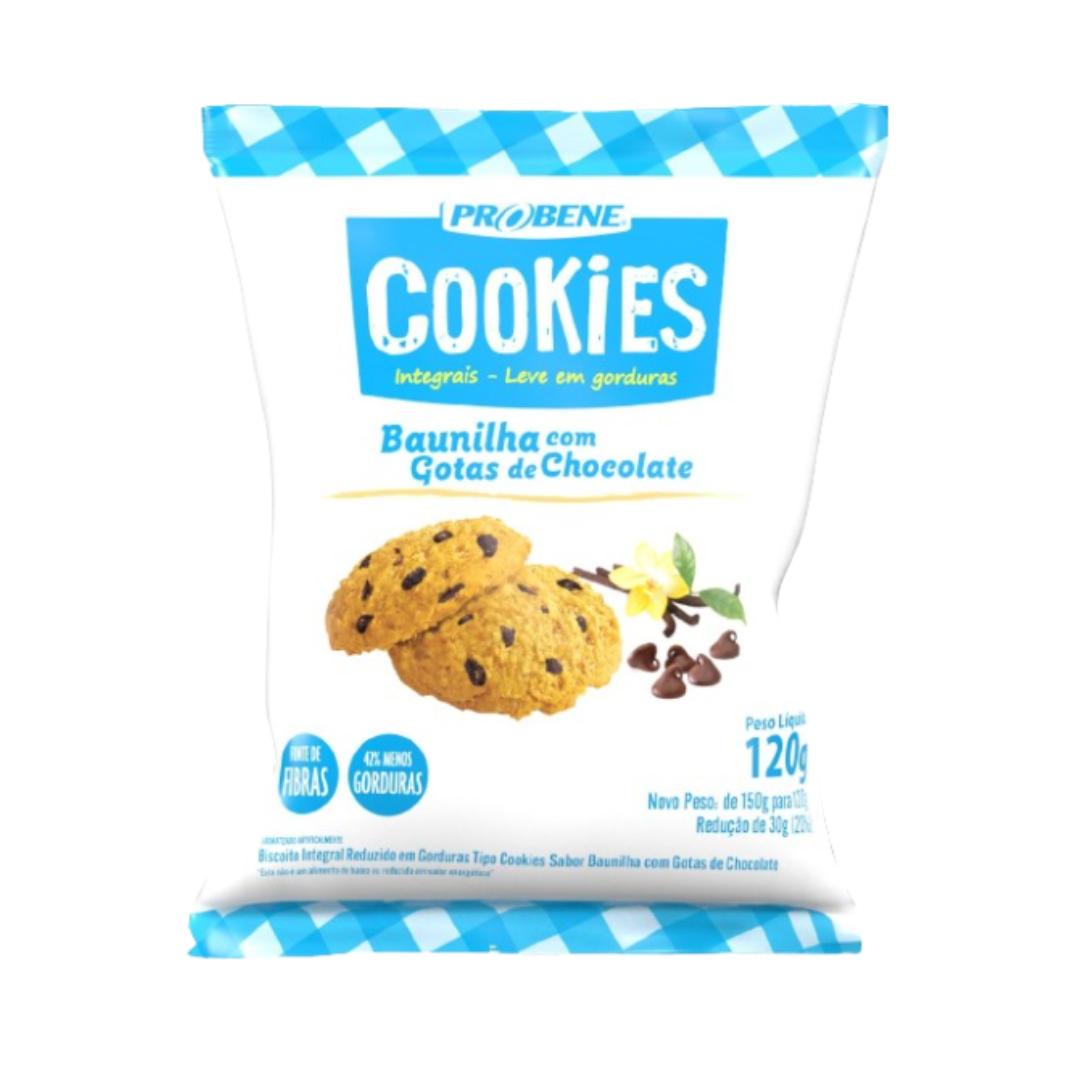 COOKIES INT.120G CHOC.C/GOTAS CHOC.