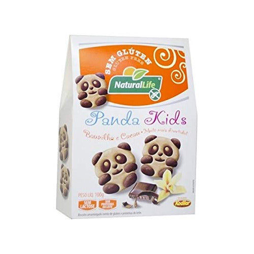 Cookies Baunilha Panda Kids Sem Glúten Leve 2 Unidades