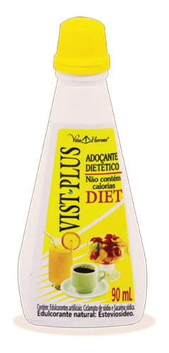 Adoçante Diet S/Glúten 90ml Vistplus
