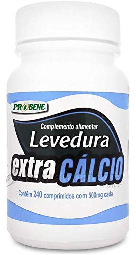 Levedura Extra Com Cálcio 240 Comprimidos - Probene