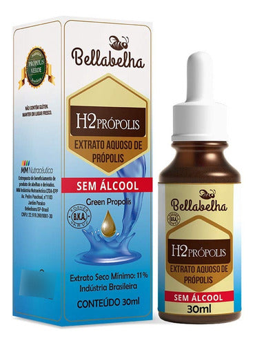 H2própolis Extrato Seco Aquoso 11% - Gotas 30ml
