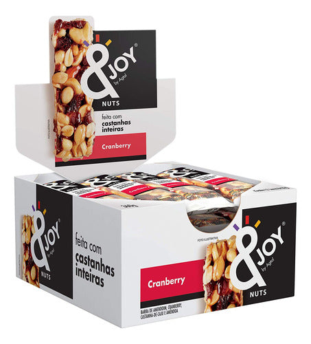 Enjoy Barra Mixed Nuts Cranberry 12 X 30G