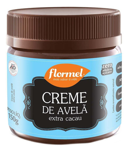 Creme De Avelâ Extra Cacau Zero Flormel 150g