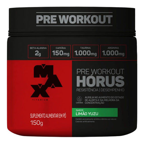 Horus (150g) - Limão Yuzu - Max Titanium