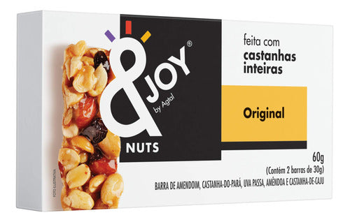 Barra Joy Nuts 2 unidades 30g Original Agtal