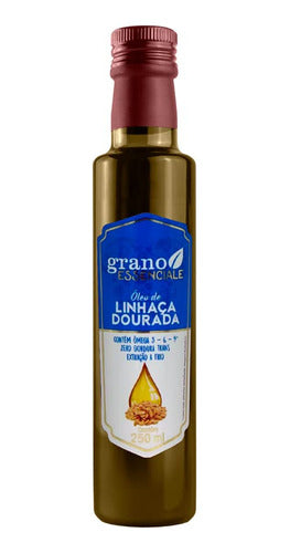 Óleo de Linhaça Dourada - 250ml - Grano Essenciale