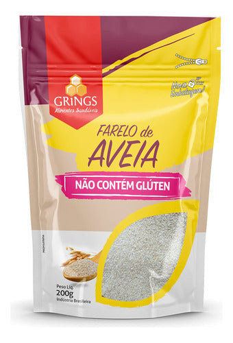 Farelo De Aveia Sem Gluten 200g Grings