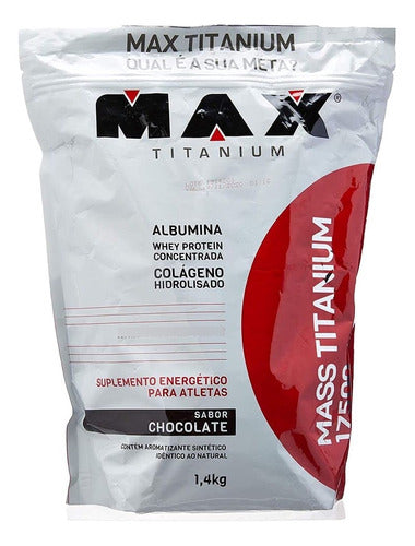 Mass Titanium 17500-1400g Refil Chocolate, Max Titanium