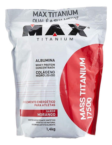 Mass Titanium (1,4kg) - Sabor Morango