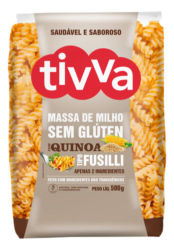Fusilli Quinoa Tivva Sem Glúten 500g
