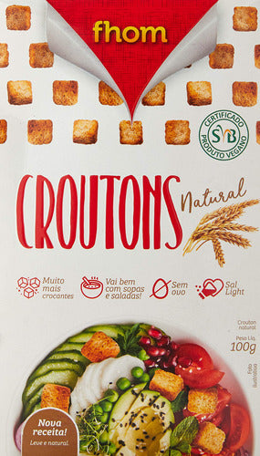 Fhom Alimentos Crouton Natural 110g