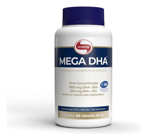 Mega Dha - 60 Cápsulas, Vitafor