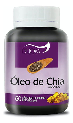 Óleo De Chia 60cps 1000mg - Duom