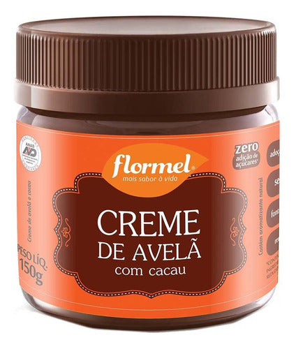 Creme De Avela Com Cacau Zero - 150 Gramas Flormel