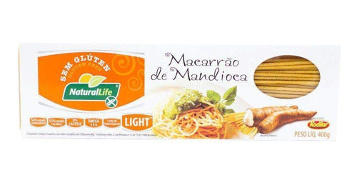 Macarrão Espaguete de Mandioca Sem Glúten Natural Life 400g