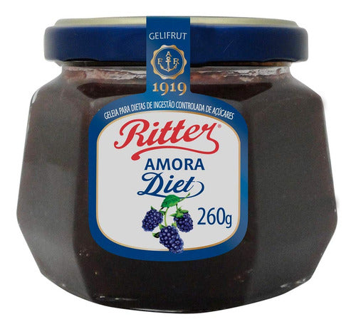 Geleia Diet De Amora 260g - Ritter