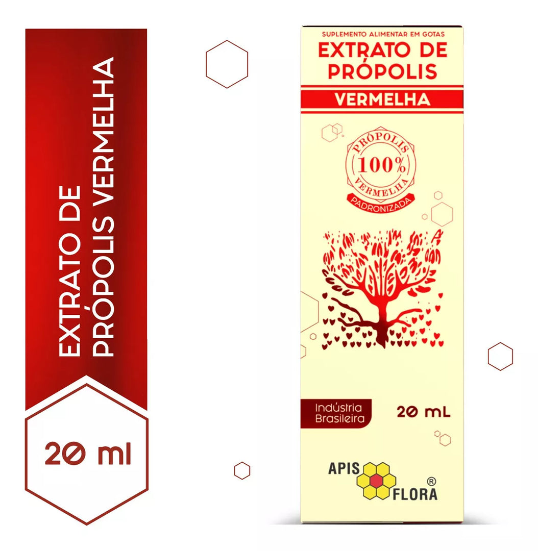 Extrato de Própolis Vermelha 20ml | Apis Flora