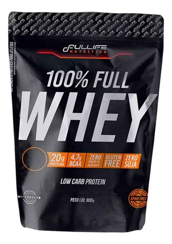 Full whey 100% Saco 900g Chocolate Belga