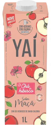Chá de Hibisco Zero Açúcar 1L - Maçã