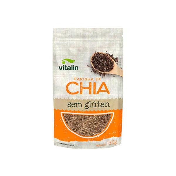 FARINHA DE CHIA INTEGRAL VEGANO S/GLUTEN 150G