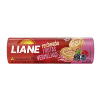 Biscoito Recheado C/Frutas Vermelhas S/Lactose 115g Liane