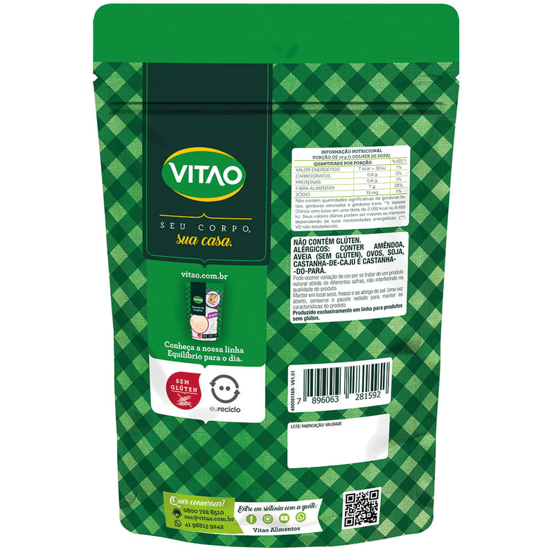 Psyllium Sem Glúten 100g - Vitao