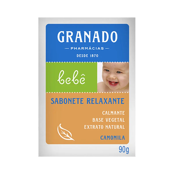 SABONETE GLICERINA BEBE 90G CAMOMILA