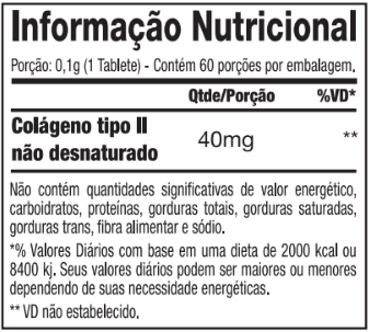 Colageno Tipo 2 Uc Ii Com 60caps