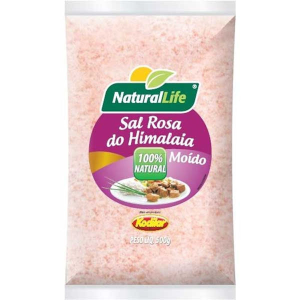 Sal Rosa do Himalaia Fino 500g - Natural Life