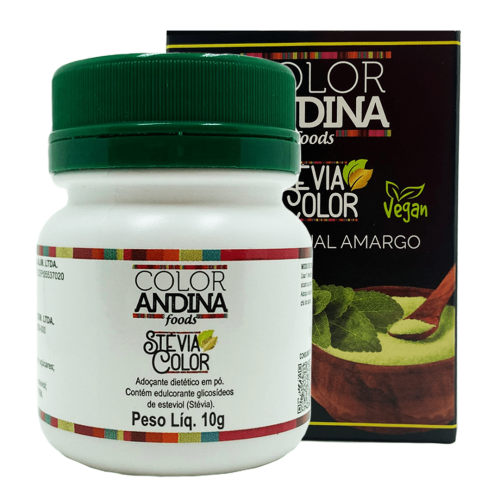 Adoçante 100% Natural Stévia 10g Color Andina