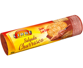 Biscoito Cracker Salgado Churrasco 90g Liane