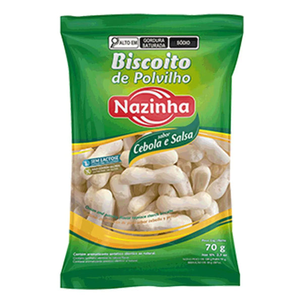 BISC.POLV.SEM LACT/GLUTEN 70G CEBOLA/SALSA