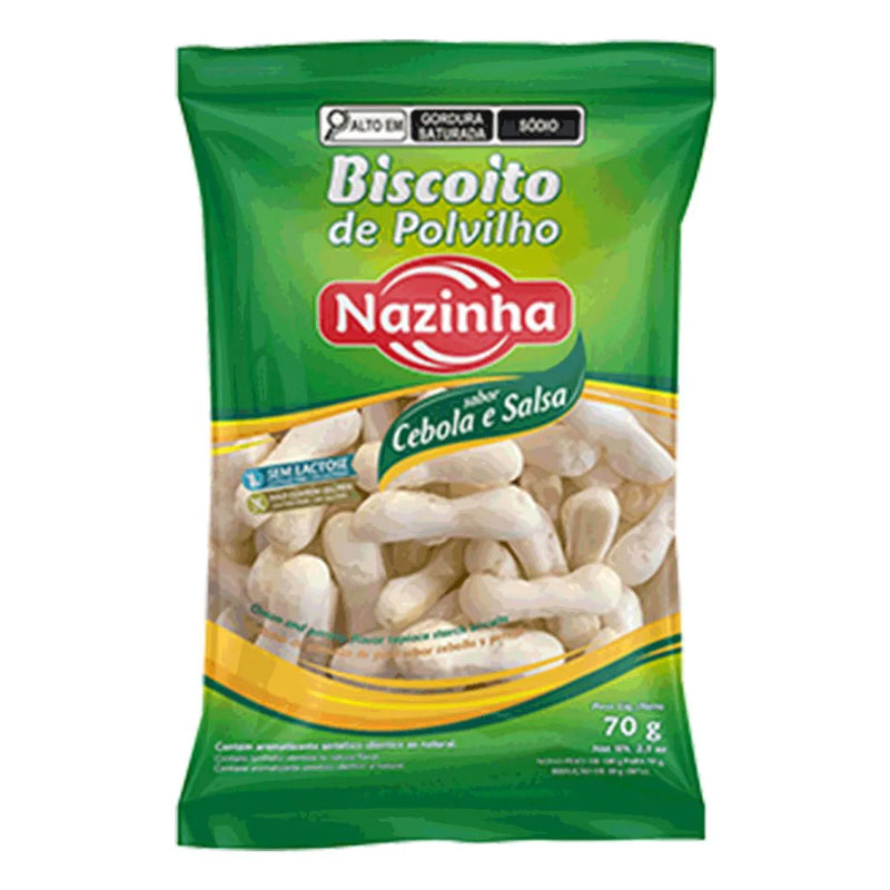 BISC.POLV.SEM LACT/GLUTEN 70G CEBOLA/SALSA