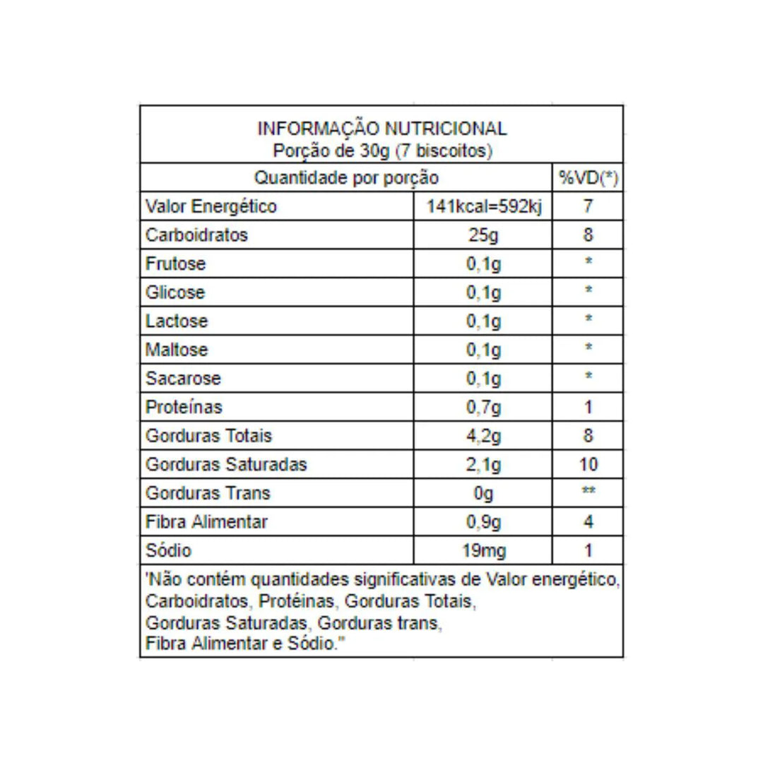 Biscoito Diet Cacau Sem Glúten Sem Lactose 100g Bombiscoito